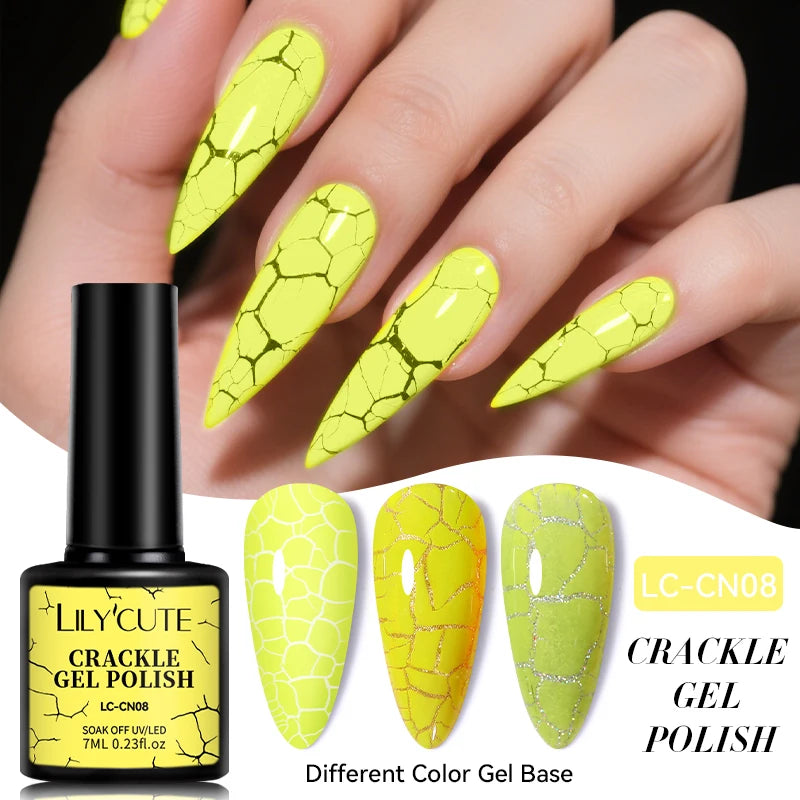 LILYCUTE 7ml Peel Off Base Gel – Clear Semi-Permanent UV Gel