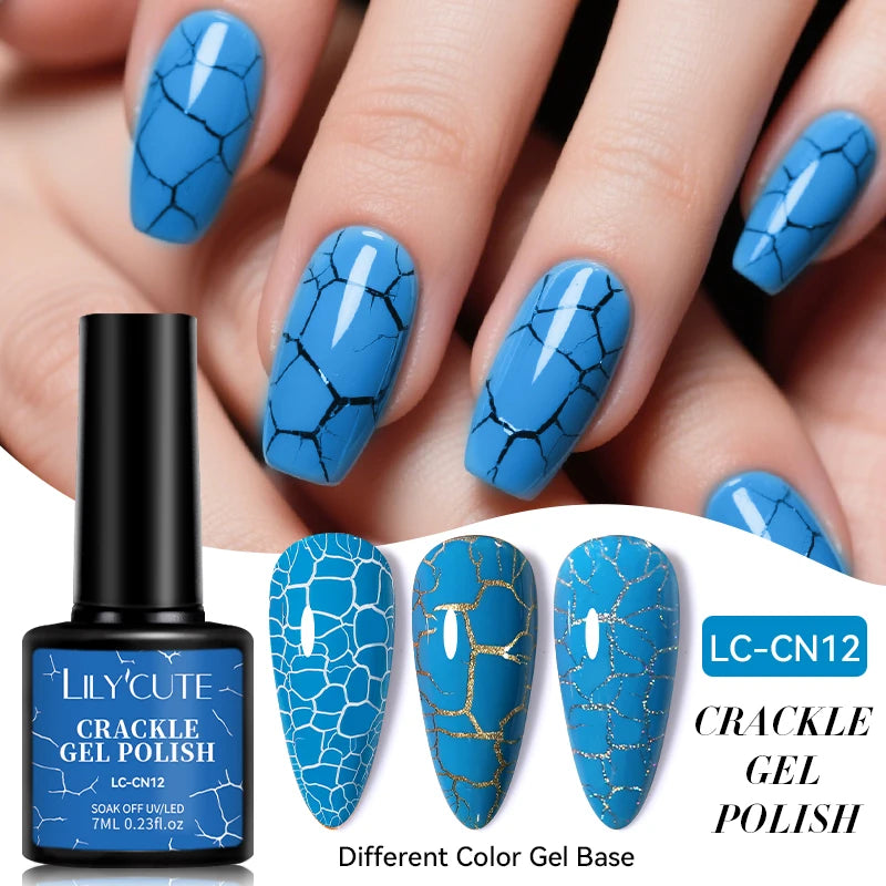 LILYCUTE 7ml Peel Off Base Gel – Clear Semi-Permanent UV Gel