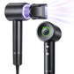 1600W Professional High-Speed Hair Dryer – Silent Touch Screen, Hot & Cold
