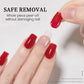 LILYCUTE 7ml Peel Off Base Gel – Clear Semi-Permanent UV Gel