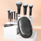 10PCS Mini Makeup Brush Set – Multifunctional Brushes with Travel Bag