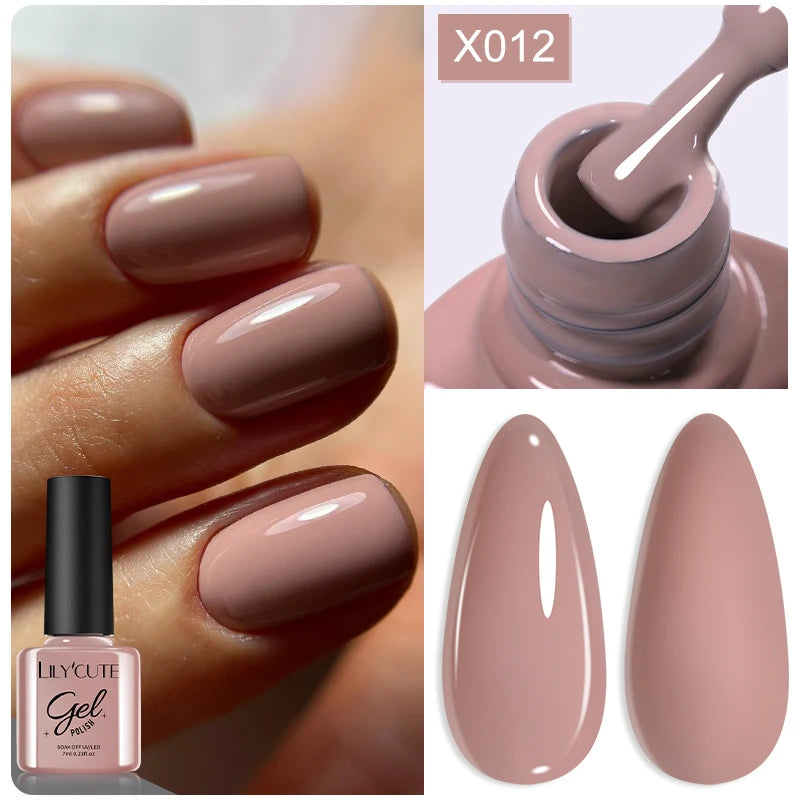 LILYCUTE 7ml Peel Off Base Gel – Clear Semi-Permanent UV Gel