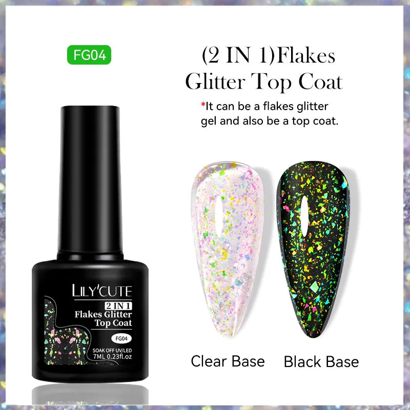 LILYCUTE 7ml Peel Off Base Gel – Clear Semi-Permanent UV Gel