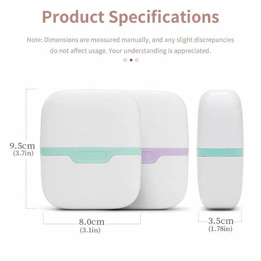 Double-Headed Facial Ice Roller – Face & Head Massage Tool
