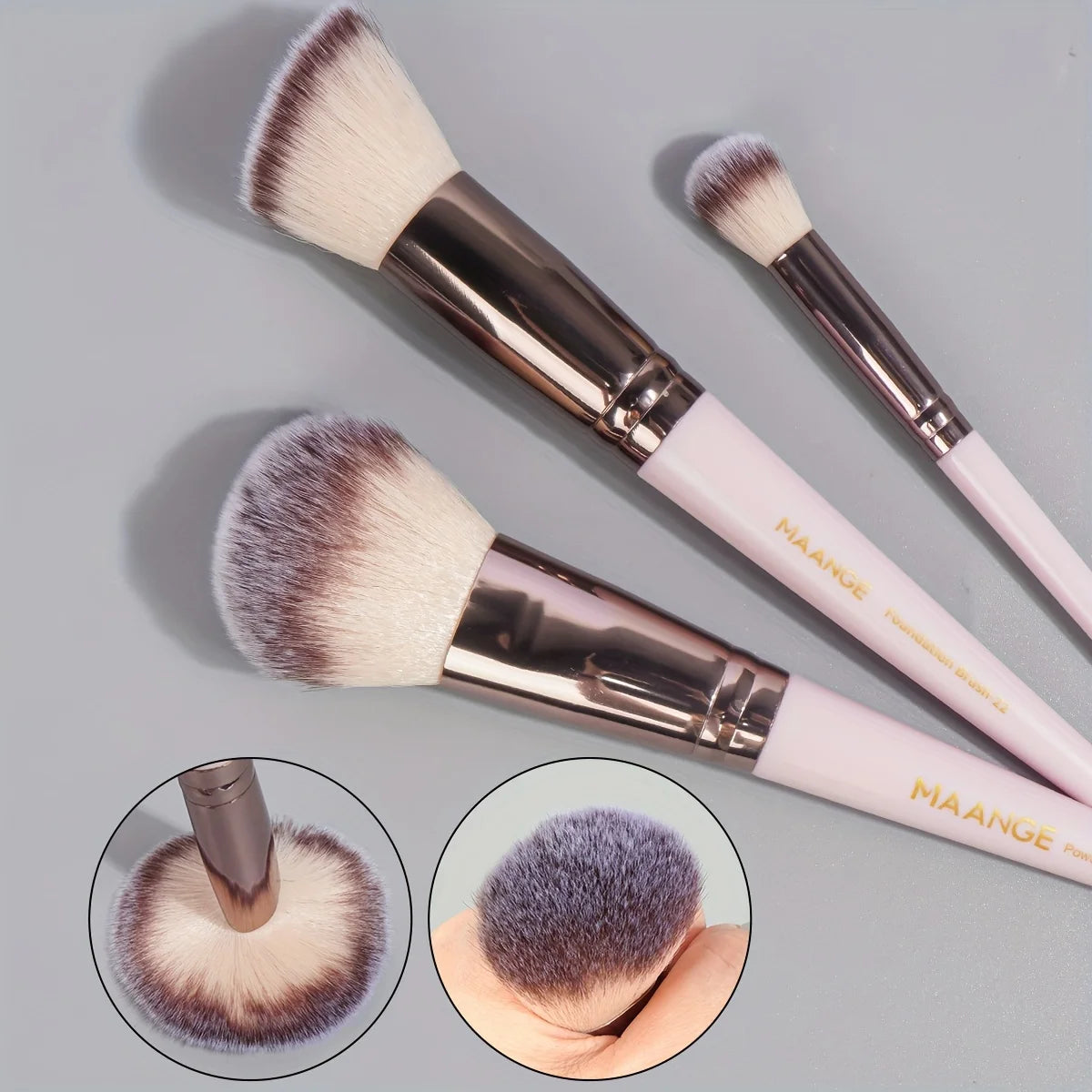 30PCS Professional Makeup Brush Set – Complete Kit with Travel Bag