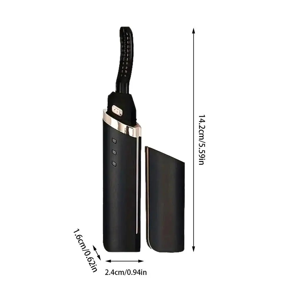 Electric Heated Eyelash Curler – USB Rechargeable, Fast & Adjustable