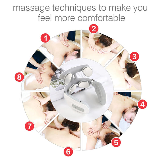 Neck Massage Machine – 4D Head & Cervical Spine Protection