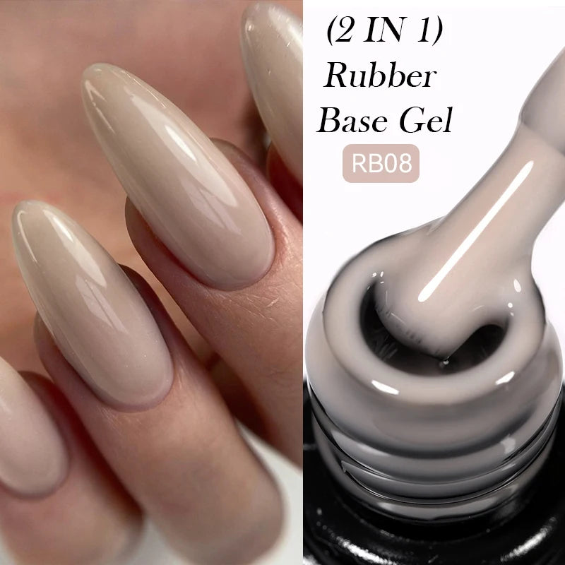 LILYCUTE 7ml Peel Off Base Gel – Clear Semi-Permanent UV Gel