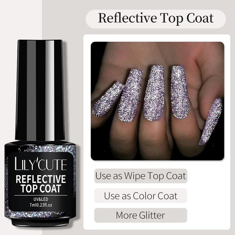 LILYCUTE 7ml Peel Off Base Gel – Clear Semi-Permanent UV Gel