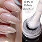 LILYCUTE 7ml Peel Off Base Gel – Clear Semi-Permanent UV Gel