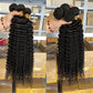 Rosabeauty Curly Human Hair Bundles – Deep Wave Brazilian Extensions