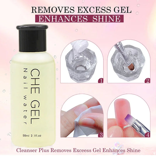 Poly Nail Extension Gel Kit Starter – 3 Colors with 6W Nail Lamp