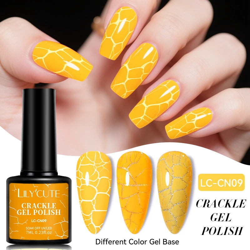 LILYCUTE 7ml Peel Off Base Gel – Clear Semi-Permanent UV Gel