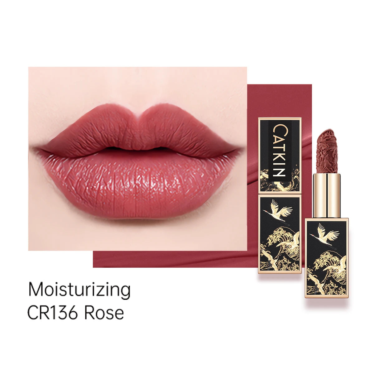 CATKIN Velvet Matte Lipstick – Smooth, Hydrating & Long-Lasting
