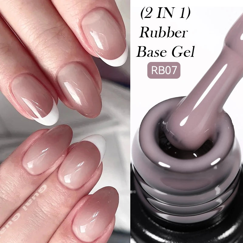 LILYCUTE 7ml Peel Off Base Gel – Clear Semi-Permanent UV Gel