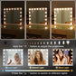 FENCHILIN Hollywood Vanity Mirror – 15 Dimmable LED Bulbs for Perfect Makeup