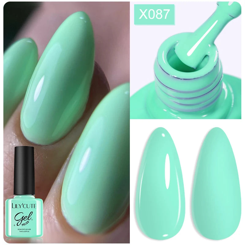 LILYCUTE 7ml Peel Off Base Gel – Clear Semi-Permanent UV Gel