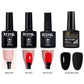 Poly Nail Extension Gel Kit Starter – 3 Colors with 6W Nail Lamp