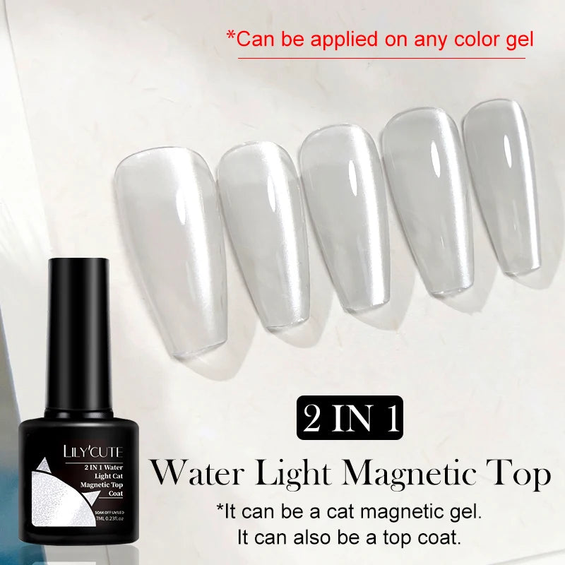 LILYCUTE 7ml Peel Off Base Gel – Clear Semi-Permanent UV Gel