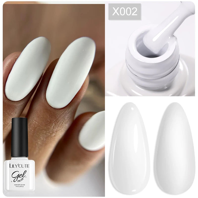 LILYCUTE 7ml Peel Off Base Gel – Clear Semi-Permanent UV Gel