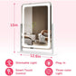 12.6" x 15" LED Makeup Mirror – Adjustable Light with 3 Modes