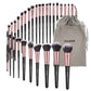 30PCS Professional Makeup Brush Set – Complete Kit with Travel Bag