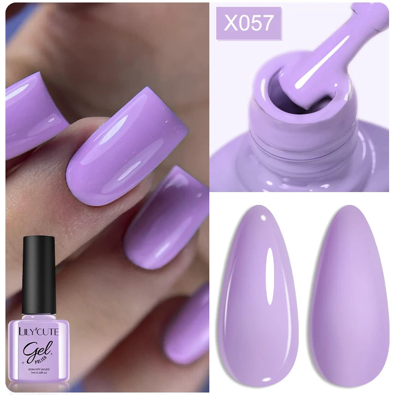 LILYCUTE 7ml Peel Off Base Gel – Clear Semi-Permanent UV Gel