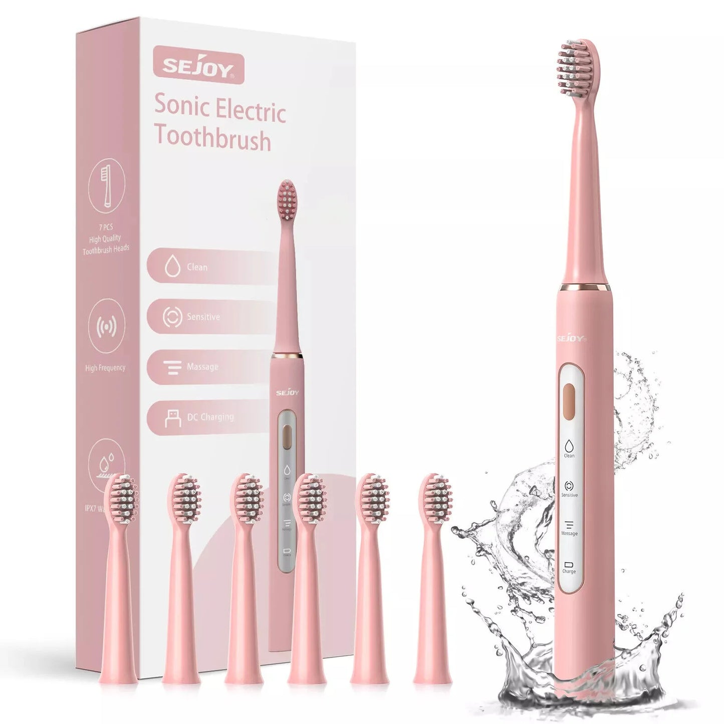 SEJOY Oral Cleaning Sonic Electric Toothbrush – Smart & Powerful Care